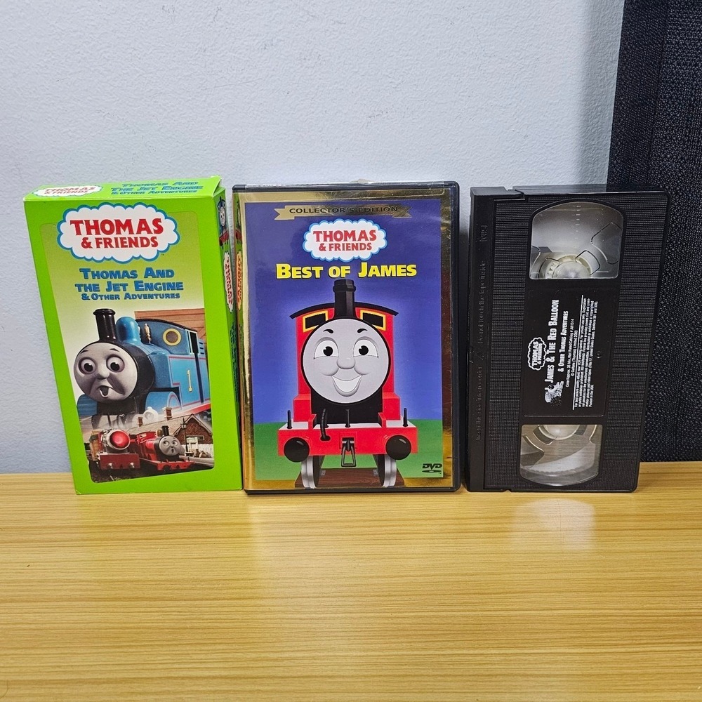 Rare Vintage Thomas The Tank Engine Movies Best‎ Of James Collectors Edition